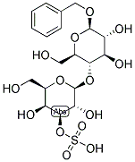 BENZYL 3'-SULFO-BETA-D-LACTOSIDE Struktur