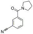 3-(PYRROLIDINE-1-CARBONYL)-BENZONITRILE Struktur