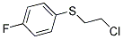 1-[(2-CHLOROETHYL)THIO]-4-FLUOROBENZENE Struktur