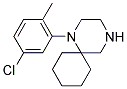 1-(5-CHLORO-2-METHYLPHENYL)-1,4-DIAZASPIRO[5.5]UNDECANE Struktur