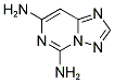 [1,2,4]TRIAZOLO[1,5-C]PYRIMIDINE-5,7-DIAMINE Struktur