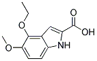 4-ETHOXY-5-METHOXY-1H-INDOLE-2-CARBOXYLIC ACID Struktur