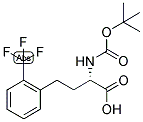 (S)-2-TERT-BUTOXYCARBONYLAMINO-4-(2-TRIFLUOROMETHYL-PHENYL)-BUTYRIC ACID Struktur