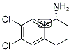 (R)-6,7-DICHLORO-1,2,3,4-TETRAHYDRO-NAPHTHALEN-1-YLAMINE Struktur