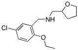 N-(5-CHLORO-2-ETHOXYBENZYL)-N-(TETRAHYDROFURAN-2-YLMETHYL)AMINE Struktur