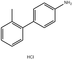 2'-METHYL-BIPHENYL-4-YLAMINE HYDROCHLORIDE Struktur