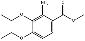 METHYL 2-AMINO-3,4-DIETHOXYBENZOATE Struktur