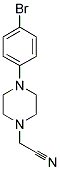 [4-(4-BROMO-PHENYL)-PIPERAZIN-1-YL]-ACETONITRILE Struktur