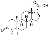 3-OXO-4-AZA-5 ALPHA-ANDROSTANE-17 BETA-CARBOXYLIC ACID Struktur