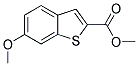 6-METHOXY-BENZO[B]THIOPHENE-2-CARBOXYLIC ACID METHYL ESTER Struktur