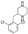 2-(2,6-DICHLORO-BENZYL)-PIPERAZINE Struktur