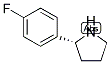 (R)-2-(4-FLUOROPHENYL)PYRROLIDINE Struktur