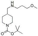 4-[(3-METHOXY-PROPYLAMINO)-METHYL]-PIPERIDINE-1-CARBOXYLIC ACID TERT-BUTYL ESTER Struktur