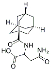 2-[(1-ADAMANTYLCARBONYL)AMINO]-4-AMINO-4-OXOBUTANOIC ACID Struktur