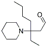 3-ETHYL-3-PIPERIDIN-1-YL-HEPTANAL Struktur