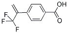 4-(1-TRIFLUOROMETHYL-VINYL)-BENZOIC ACID Struktur