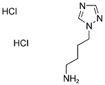 4-(1,2,4-TRIAZOL-1-YL)BUTYLAMINE DIHYDROCHLORIDE Struktur