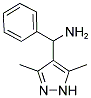 C-(3,5-DIMETHYL-1H-PYRAZOL-4-YL)-C-PHENYL-METHYLAMINE Struktur