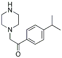 1-(4-ISOPROPYLPHENYL)-2-PIPERAZIN-1-YLETHANONE Struktur