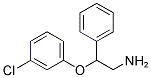 2-(3-CHLORO-PHENOXY)-2-PHENYL-ETHYLAMINE Struktur