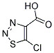 5-CHLORO-1,2,3-THIADIAZOLE-4-CARBOXYLIC ACID Struktur