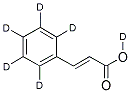 TRANS-CINNAMIC-D5 ACID-OD (PHENYL-D5) Struktur