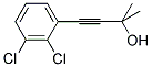 4-(2,3-DICHLOROPHENYL)-2-METHYL-3-BUTYN-2-OL Struktur