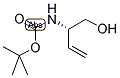 (S)-N-ALPHA-T-BUTYLOXYCARBONYL-VINYLGLYCINOL Struktur