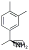 (S)-1-(3,4-DIMETHYLPHENYL)ETHANAMINE Struktur