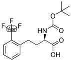 (R)-2-TERT-BUTOXYCARBONYLAMINO-4-(2-TRIFLUOROMETHYL-PHENYL)-BUTYRIC ACID Struktur