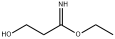 3-HYDROXY-PROPIONIMIDIC ACID ETHYL ESTER Struktur