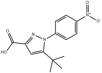 5-TERT-BUTYL-1-(4-NITRO-PHENYL)-1H-PYRAZOLE-3-CARBOXYLIC ACID price.