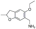 (5-ETHOXY-2-METHYL-2,3-DIHYDRO-1-BENZOFURAN-6-YL)METHYLAMINE Struktur