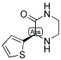 (R)-3-THIOPHEN-2-YL-PIPERAZIN-2-ONE Struktur