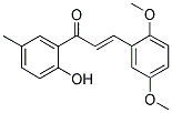 2,5-DIMETHOXY-2'-HYDROXY-5'-METHYLCHALCONE Struktur