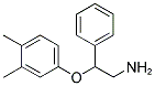 2-(3,4-DIMETHYL-PHENOXY)-2-PHENYL-ETHYLAMINE Struktur