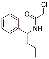 2-CHLORO-N-(1-PHENYLBUTYL)ACETAMIDE Struktur