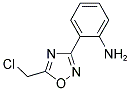 2-(5-CHLOROMETHYL-[1,2,4]OXADIAZOL-3-YL)-ANILINE Struktur