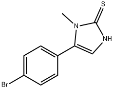 5-(4-BROMOPHENYL)-1-METHYL-1H-IMIDAZOLE-2-THIOL Struktur