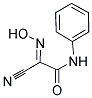 (2E)-2-CYANO-2-(HYDROXYIMINO)-N-PHENYLACETAMIDE Struktur