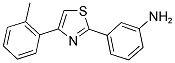 3-(4-O-TOLYL-THIAZOL-2-YL)-PHENYLAMINE Struktur