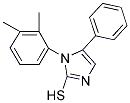 1-(2,3-DIMETHYLPHENYL)-5-PHENYL-1H-IMIDAZOLE-2-THIOL Struktur