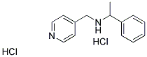 (1-PHENYL-ETHYL)-PYRIDIN-4-YLMETHYL-AMINE DIHYDROCHLORIDE Struktur