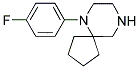 6-(4-FLUOROPHENYL)-6,9-DIAZASPIRO[4.5]DECANE Struktur