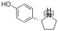 (R)-4-(PYRROLIDIN-2-YL)PHENOL Struktur