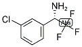 (1S)-1-(3-CHLOROPHENYL)-2,2,2-TRIFLUOROETHYLAMINE Struktur