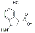 METHYL (+/-)-CIS-3-AMINO-1-INDANECARBOXYLATE HCL Struktur