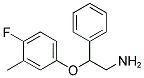 2-(4-FLUORO-3-METHYL-PHENOXY)-2-PHENYL-ETHYLAMINE Struktur