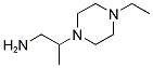 2-(4-ETHYLPIPERAZIN-1-YL)PROPAN-1-AMINE Struktur