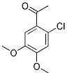 1-(2-CHLORO-4,5-DIMETHOXYPHENYL)ETHANONE Struktur